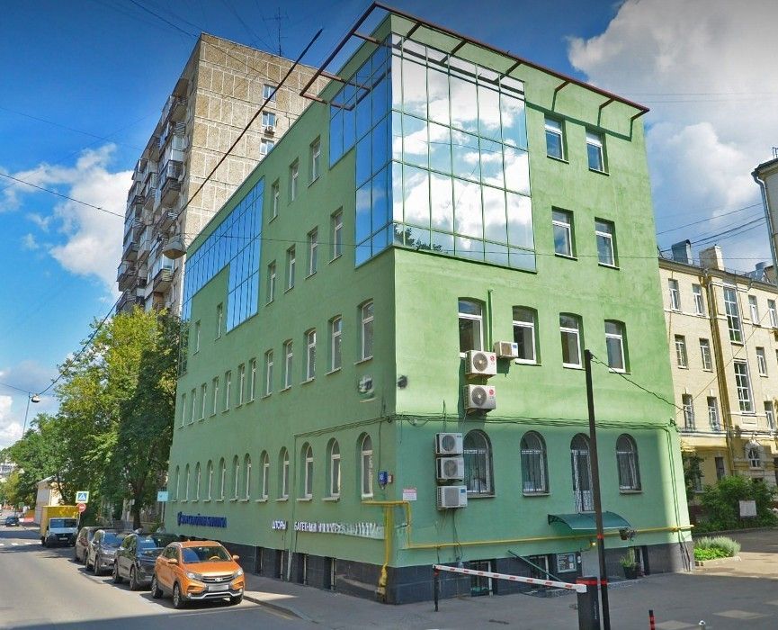 фасад дома, здание по адресу г Москва, ул Гиляровского, д 10 стр 1 